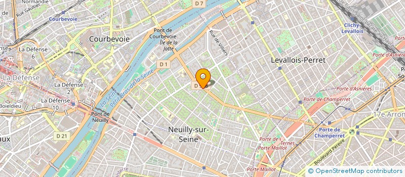localisation de l'entreprise DANIELLE  NEUILLY-SUR-SEINE