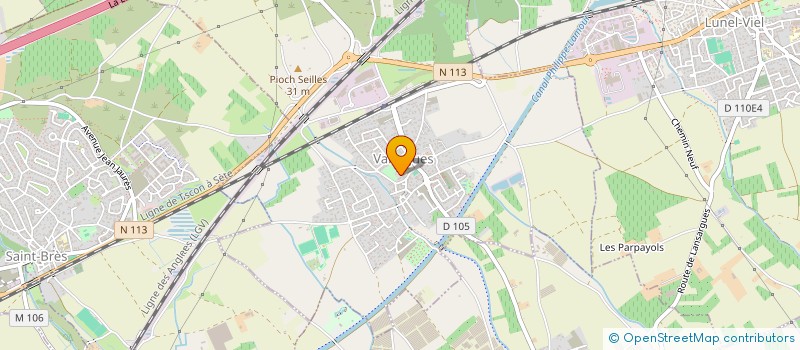 localisation de l'entreprise DANIELLE  VALERGUES