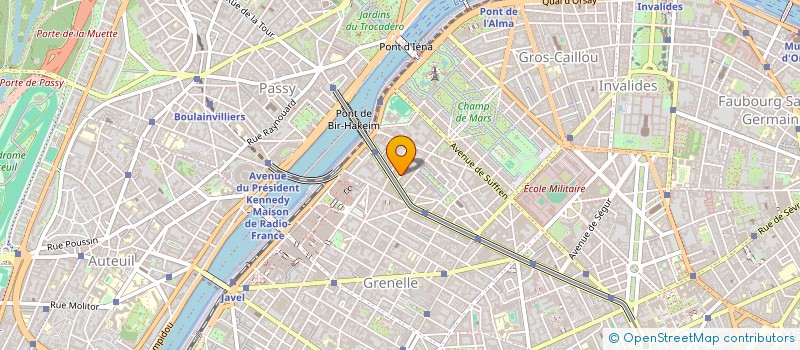 localisation de l'entreprise DANIELLE BOULOS CONSEIL  PARIS