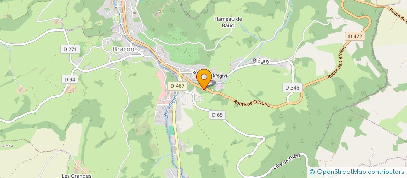 localisation de l'entreprise DANIELLE HAKA 39  SALINS-LES-BAINS