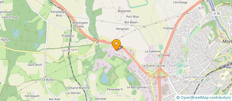 localisation de l'entreprise DANIELOU à SAINT-MARTIN-DES-CHAMPS