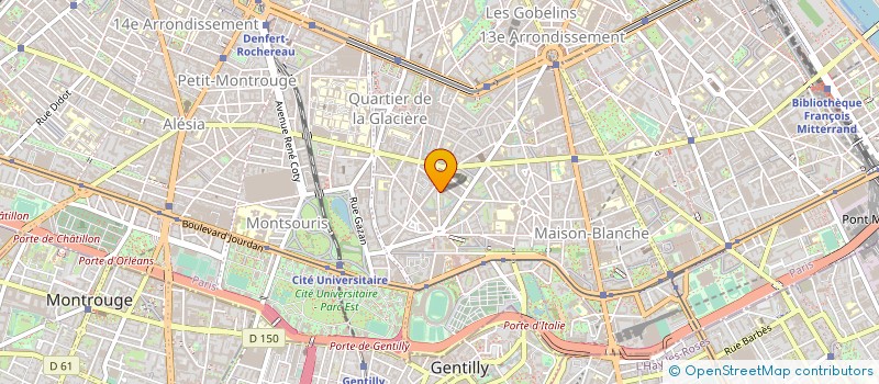 localisation de l'entreprise DANIELSON  PARIS