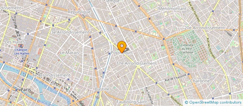 localisation de l'entreprise DANIFRER  PARIS