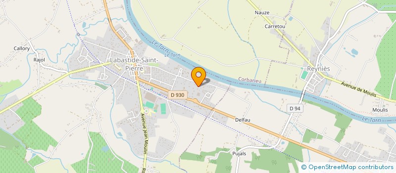 localisation de l'entreprise DANIIDRIVER'S  LABASTIDE-SAINT-PIERRE