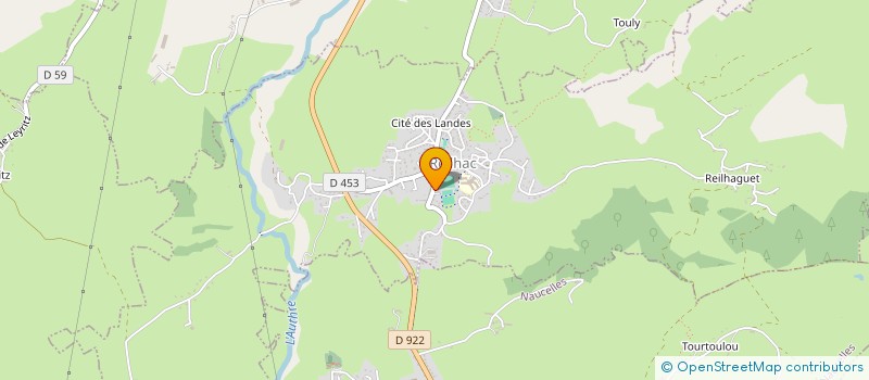 localisation de l'entreprise DANIJEAN  REILHAC