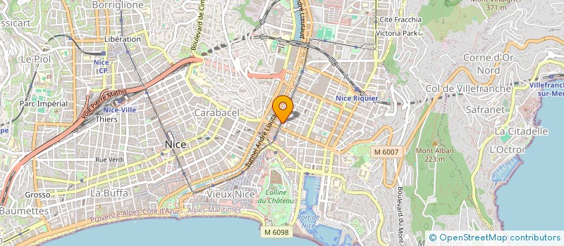 localisation de l'entreprise DANIL à NICE