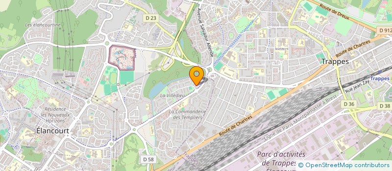 localisation de l'entreprise DANILO  ELANCOURT