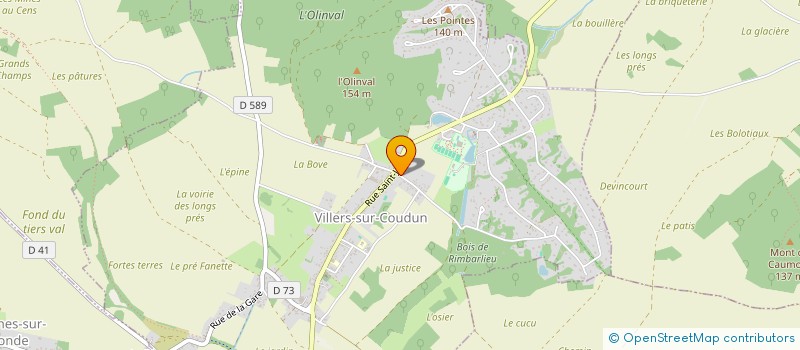 localisation de l'entreprise DANIMA  LE PLESSIS-BRION