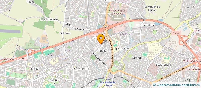 localisation de l'entreprise DANIMATHO  LAGORD