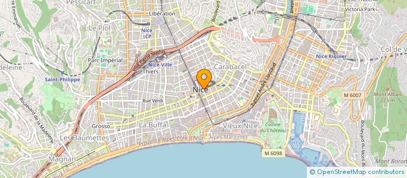 localisation de l'entreprise DANINA à NICE