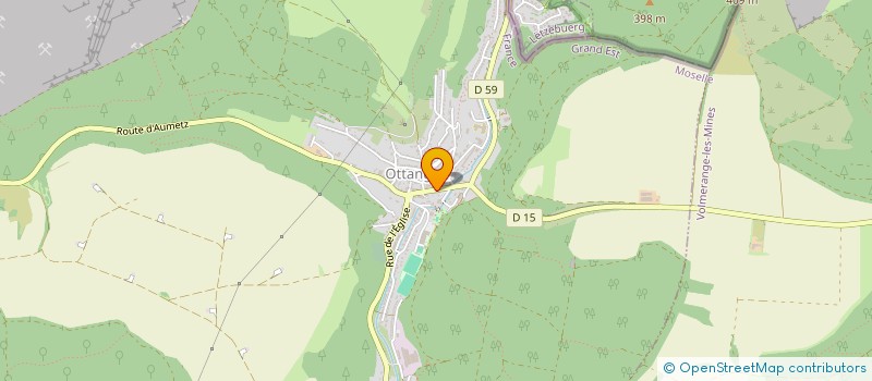 localisation de l'entreprise DANINA  OTTANGE