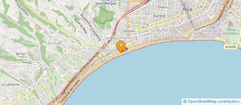 localisation de l'entreprise DANINO GROUP  NICE