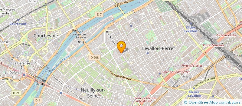 localisation de l'entreprise DANISCO FRANCE à NEUILLY-SUR-SEINE