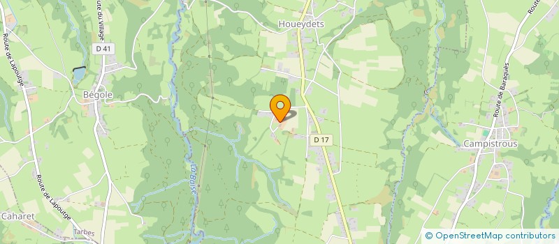 localisation de l'entreprise DANISOLECO  HOUEYDETS