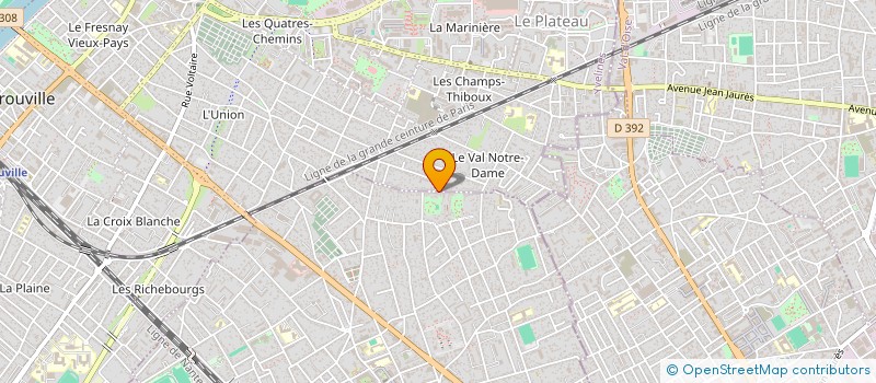 localisation de l'entreprise DANIVANESSA  SARTROUVILLE