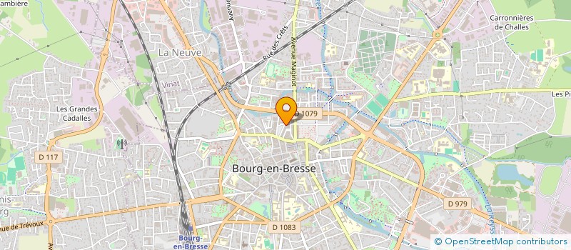 localisation de l'entreprise DANJOU / TAMBUN  BOURG-EN-BRESSE