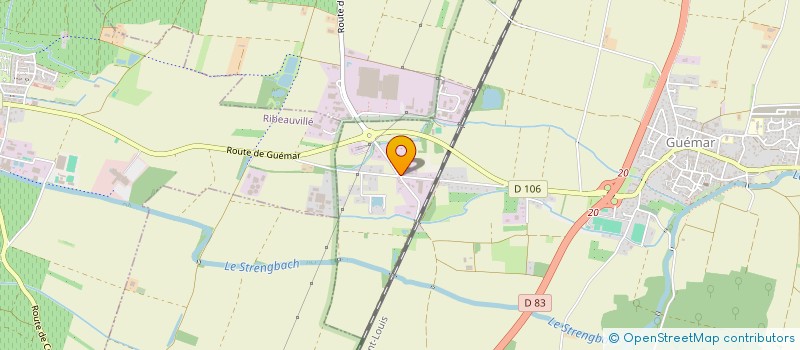 localisation de l'entreprise DANJOUTIN  GUEMAR