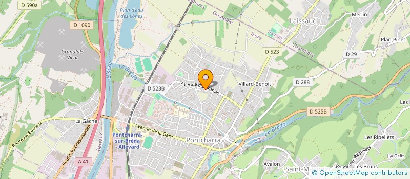 localisation de l'entreprise DANJULAUD  SAINT-MAXIMIN