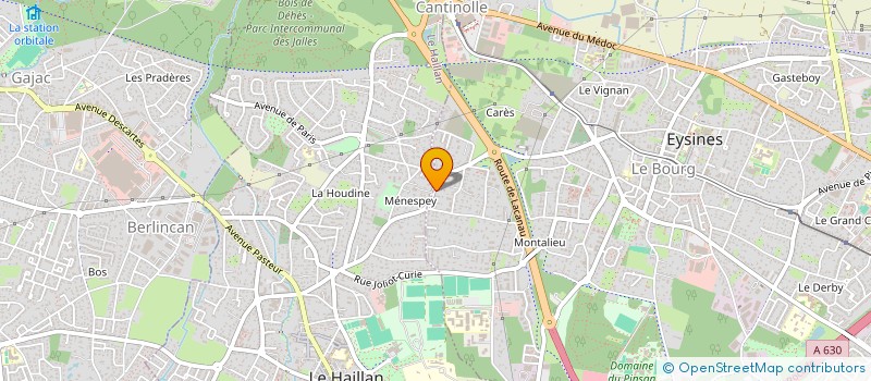 localisation de l'entreprise DANKAL  EYSINES