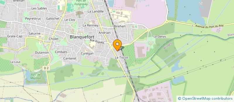localisation de l'entreprise DANKAN PROD à BLANQUEFORT