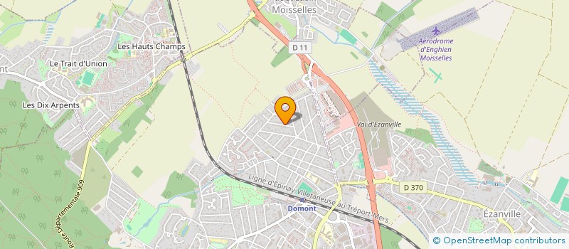 localisation de l'entreprise DANKARLY  DOMONT