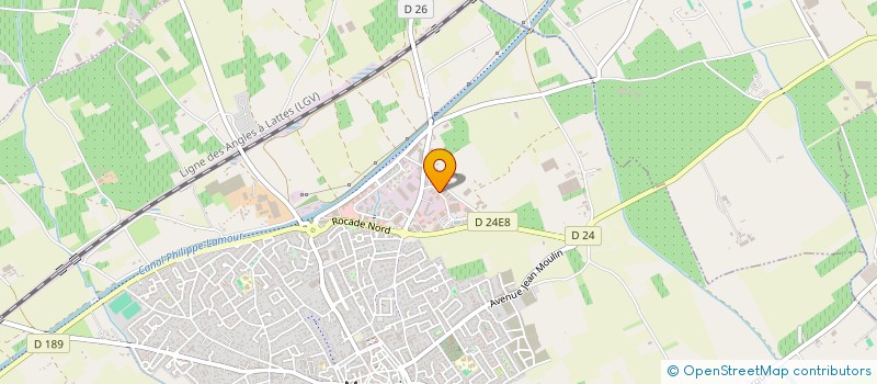 localisation de l'entreprise DANLITE à MAUGUIO