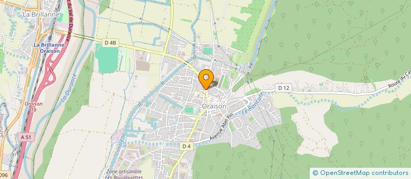 localisation de l'entreprise DANMARC à ORAISON