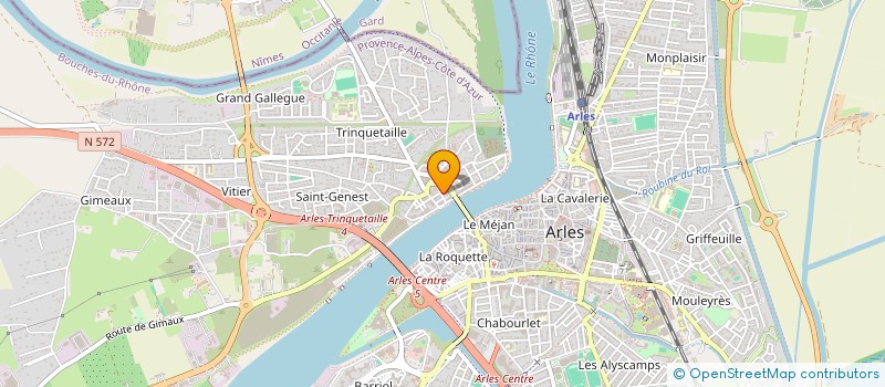 localisation de l'entreprise DANMARC à ARLES