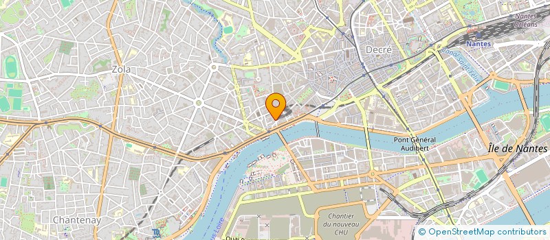 localisation de l'entreprise DANMICRO à NANTES