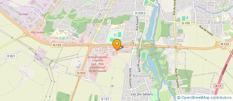 localisation de l'entreprise DANNA SARL à BARJOUVILLE