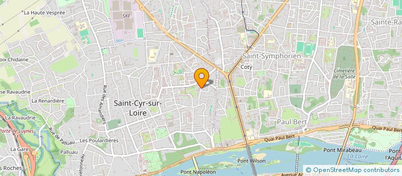 localisation de l'entreprise DANNALEX  SAINT CYR SUR LOIRE