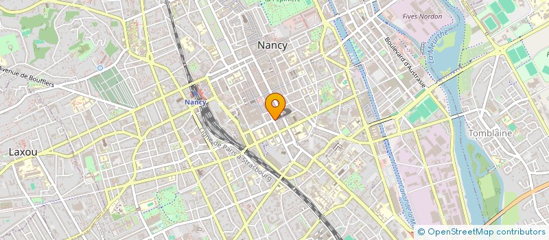 localisation de l'entreprise DANNCALL à NANCY