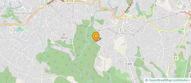 localisation de l'entreprise DANNE CLIMATISATION à GRASSE