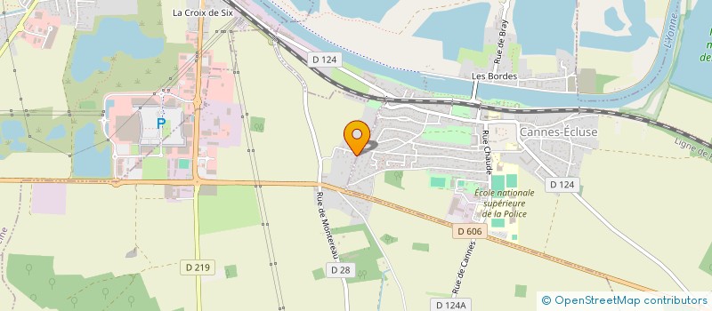 localisation de l'entreprise DANNEELS  ESMANS