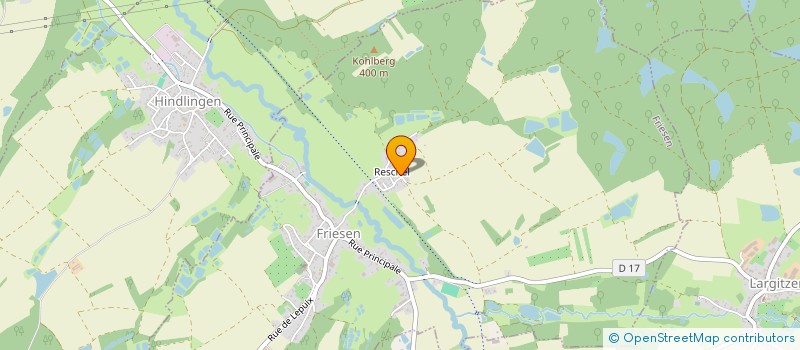 localisation de l'entreprise DANNEMARIE  FRIESEN