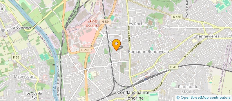 localisation de l'entreprise DANNION INVEST  FONTENAY-SAINT-PERE