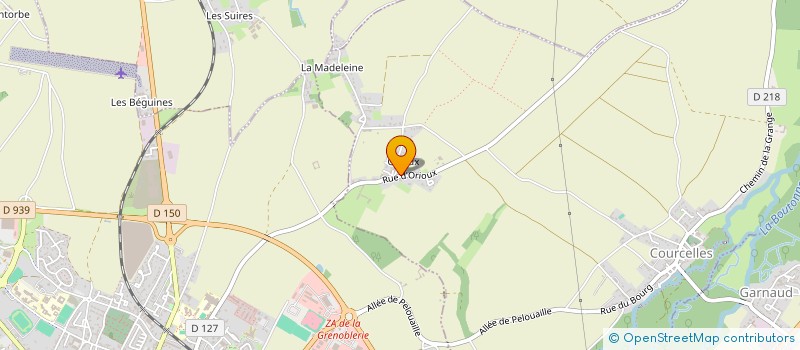 localisation de l'entreprise DANO à COURCELLES