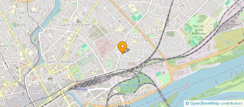 localisation de l'entreprise DANO-BENARD à NANTES