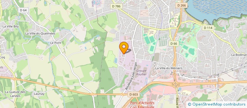 localisation de l'entreprise DANOCECLA  DINARD