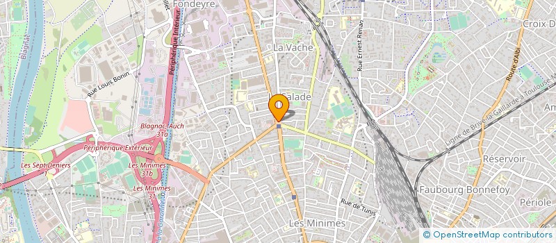 localisation de l'entreprise DANOEL SARL à TOULOUSE
