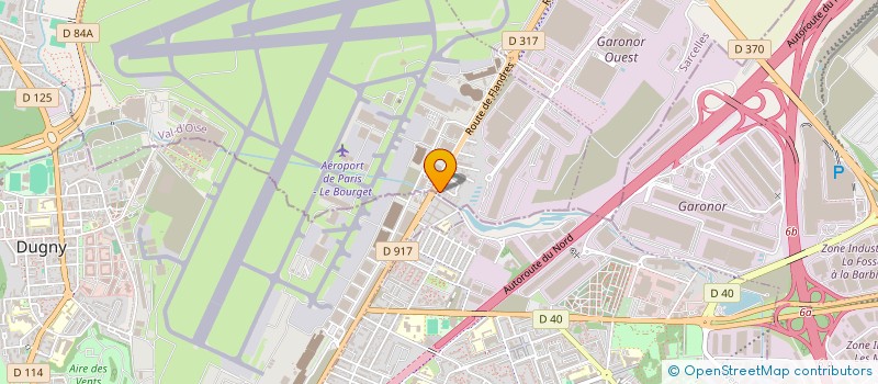 localisation de l'entreprise DANOIS CONSULTING  BONNEUIL-EN-FRANCE