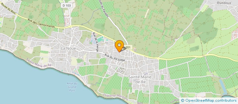 localisation de l'entreprise DANOMA  SAINTE-MARIE-DE-RE