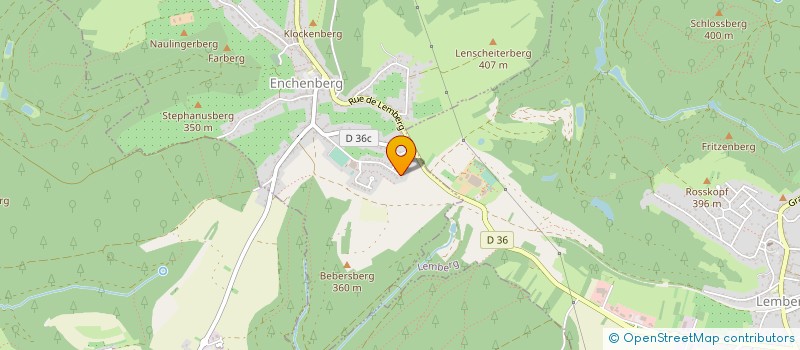 localisation de l'entreprise DANOS BOIS SERVICES à ENCHENBERG