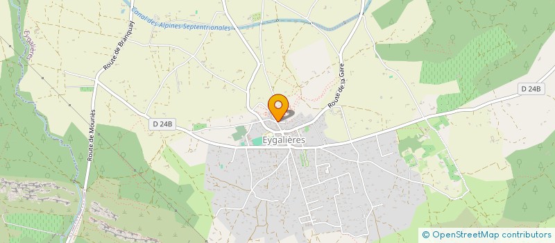 localisation de l'entreprise DANOU  EYGALIERES