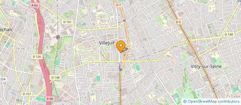 localisation de l'entreprise DANOUM CONSEIL  VILLEJUIF