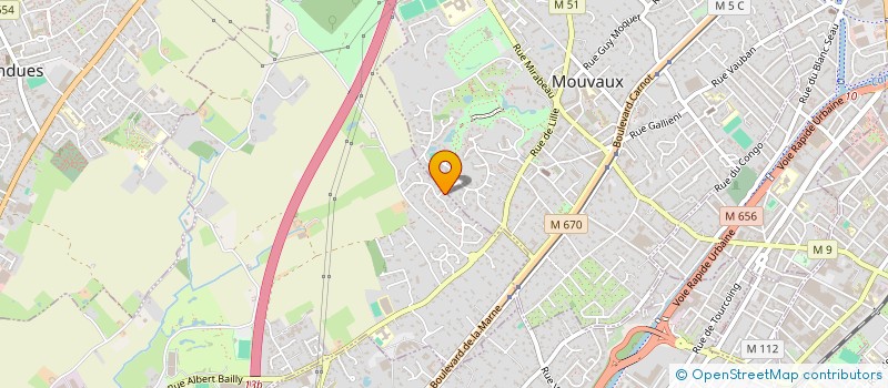localisation de l'entreprise DANPHIL à MARCQ-EN-BARŒUL