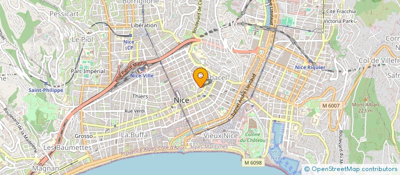 localisation de l'entreprise DANS 6 ANS à NICE