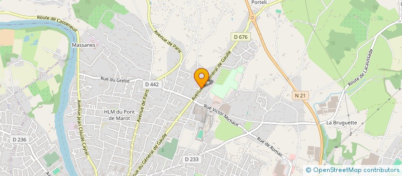 localisation de l'entreprise DANS CHAQUE GRAIN DE SABLE UN SOURIRE  VILLENEUVE-SUR-LOT