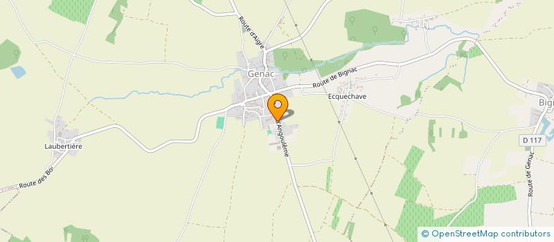 localisation de l'entreprise DANS'ET TOURNEZ 16 à GENAC-BIGNAC