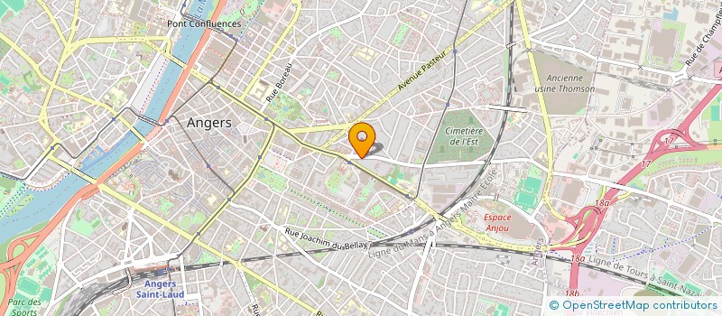 localisation de l'entreprise DANS L'BON  ANGERS